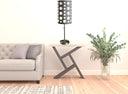 Mod Dot Novelty Table Lamp - Gray And White