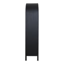 Wilde - Display Cabinet - Black - Moe's Home Collection - Display Cabinets - Elite Enclave Home