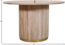 Oakhill - Wood Dining Table - Natural - Meridian Furniture - Dining Tables - Elite Enclave Home