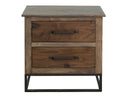 Natural Teca - Nightstand - Brown