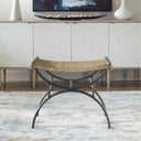 Playa - Seagrass Small Bench - Black