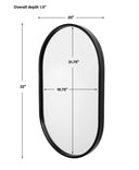 Varina - Oval Mirror - Uttermost - Accent Mirrors - Elite Enclave Home