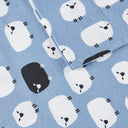 Flannel - King Sheet Set - Blue Sheep