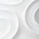 Snowdrift - Scultped White Wall Decor (Set of 4)
