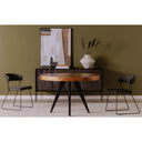 Parq - Round Dining Table - Brown - Moe's Home Collection - Dining Tables - Elite Enclave Home
