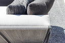 Pietra - Loveseat, No Welt - Echo Ash / Dark Gray