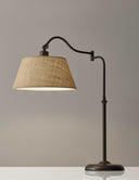 Metal Swing Arm Adjustable Table Lamp - Dark Bronze