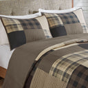 Winter Hills - King Oversized Quilt Set - Tan