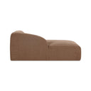 Isla - Left Arm Facing Chaise - Light Brown - Moe's Home Collection - Chaises - Elite Enclave Home