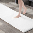 Marshmallow - 24" x 72" Bath Rug - White - Madison Park Signature - Bath Rugs & Mats - Elite Enclave Home