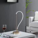 Bedside LED Table Lamp - Gold