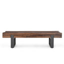Duarte - 58" Bench - Reclaimed Brown - Classic Home - Accent Benches - Elite Enclave Home