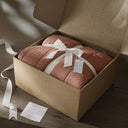 100% Linen - King/California King Linen Garment Washed Quilt Set - Clay - Harbor House - Quilts & Shams - Elite Enclave Home