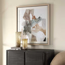 Cohesion - Framed Abstract Print - Black / Blue / Gray / Orange - Uttermost - Framed Prints - Elite Enclave Home