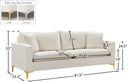 Naomi - Sofa - Meridian Furniture - Stationary Sofas - Elite Enclave Home