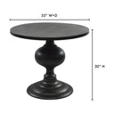 Lexie - Aluminum Dining Table - Black - Moe's Home Collection - Dining Tables - Elite Enclave Home