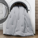 Breeze - King Cotton Gauze Embroidered Quilt Set - Blue - Harbor House Blue - Bedding Sets - Elite Enclave Home