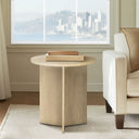 Sadie - Accent Table - Reclaimed Greige - Martha Stewart - Accent Tables - Elite Enclave Home