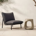 Rothko - Outdoor Stool - Cream - Moe's Home Collection - Garden Stools - Elite Enclave Home