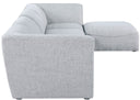 Miramar - 5 Piece Modular Sectional - Meridian Furniture - Stationary Sectionals - Elite Enclave Home