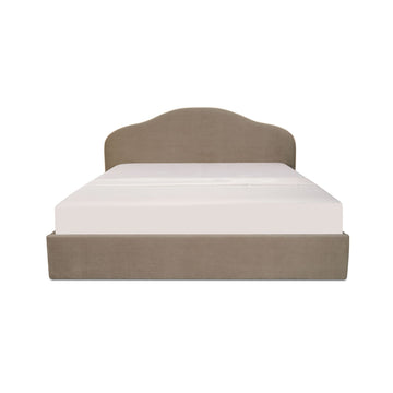 Maggie - King Storage Bed - Taupe