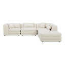 Lowtide - Dream Modular Configuration - Warm White - Moe's Home Collection - Stationary Sectionals - Elite Enclave Home