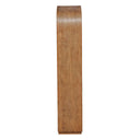 Uttermost Achley Seamless Wooden Etagere – Woodtone arched mango veneer shelving unit with seamless curves