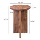 Grace - Accent Table - Dark Brown - Moe's Home Collection - Accent Tables - Elite Enclave Home