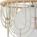 Arches - 1 Light Rattan Pendant - Light Brown
