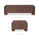 Gibson - Coffee Table - Burl / Brown - Moe's Home Collection - Coffee Tables - Elite Enclave Home
