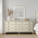Beckett - Large Dresser - Antique Cream - Madison Park Signature - Dressers - Elite Enclave Home
