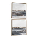 Bring Me In - Framed Landscape Painting (Set of 2) - Blue / Brown / Pink / Purple / White - Uttermost - Framed Print Sets - Elite Enclave Home