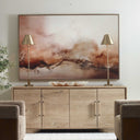 Rise - Framed Modern Canvas - Black / Brown / Orange / White - Uttermost - Canvas Art - Elite Enclave Home