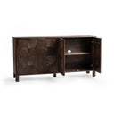Lina - 4 Door Cabinet - Kona Brown - Classic Home - Sideboards - Elite Enclave Home