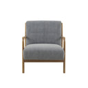 Novak - Mid - Century Modern Accent Armchair (Set of 2) - Gray - INK+IVY - Chair Sets - Elite Enclave Home