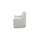Maisie - Rolling Dining Chair - Flecked Oat / Beige - Moe's Home Collection - Arm Chairs - Elite Enclave Home