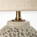 Lamp Base LED With Champagne Shade - Beige
