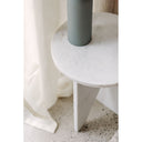 Grace - Marble Accent Table - White - Moe's Home Collection - Accent Tables - Elite Enclave Home