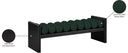 Waverly - Bench With Black Frame - Meridian Furniture - Upholstered Benches - Elite Enclave Home