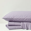 Peached Percale - Queen Sheet Set - Purple