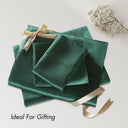 Satin - 4 Piece Twin Luxury Sheet Set - Emerald
