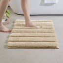 Tufted Pearl Channel - 21" x 34" Rug - Wheat - Madison Park - Rug Sets - Elite Enclave Home