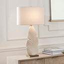 Palm Leaf - Table Lamp - White - Uttermost - Table Lamps - Elite Enclave Home