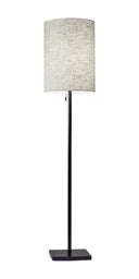 Floor Lamp Classic Silhouette - Dark Bronze / Beige - HomeRoots - Floor Lamps - Elite Enclave Home
