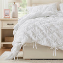 Lily - Full/Queen 3 Piece Comforter Set - White