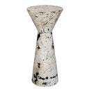 Lenora - Stone Drink Table - Black - Uttermost - Accent Tables- Elite Enclave Home