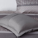 Rhapsody - Queen7 Piece Comforter Set - Gray / Taupe