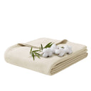 Bamboo Cotton - Full/Queen Rayon From Blanket - Ivory - Madison Park - Blankets - Elite Enclave Home