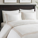 Nile - 3 Piece King/California King Sateen With Embroidery Duvet Set - Multi