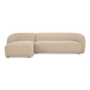 Faye - Left Sectional - Beige - Moe's Home Collection - Stationary Sectionals - Elite Enclave Home